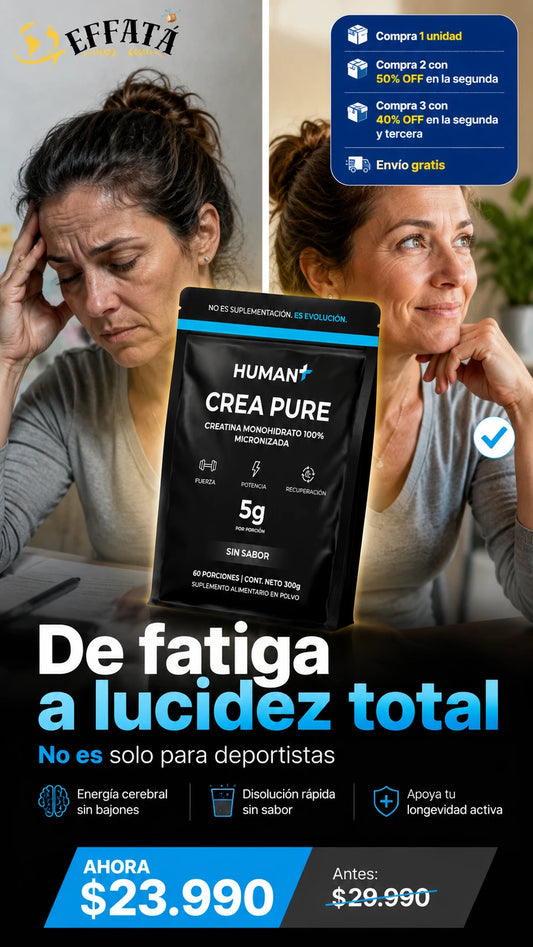 HUMAN+ CREA PURE — CREATINA MONOHIDRATO