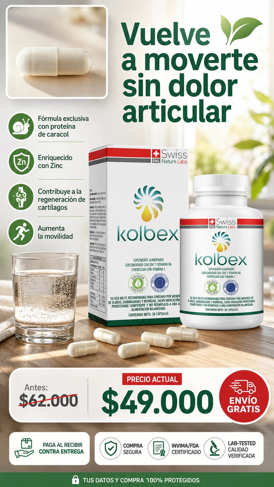Kolbex Proteína de Caracol + Vitaminas