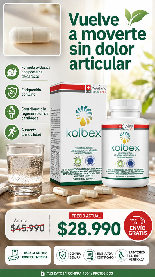 Kolbex Proteína de Caracol + Vitaminas