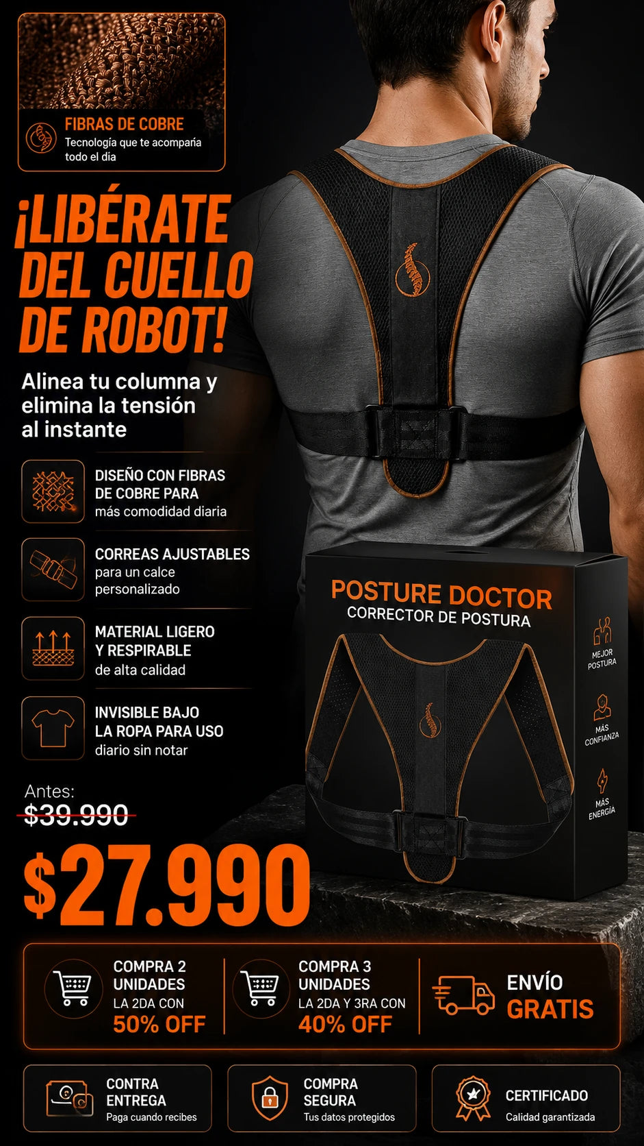 Posture Doctor Corrector de Postura