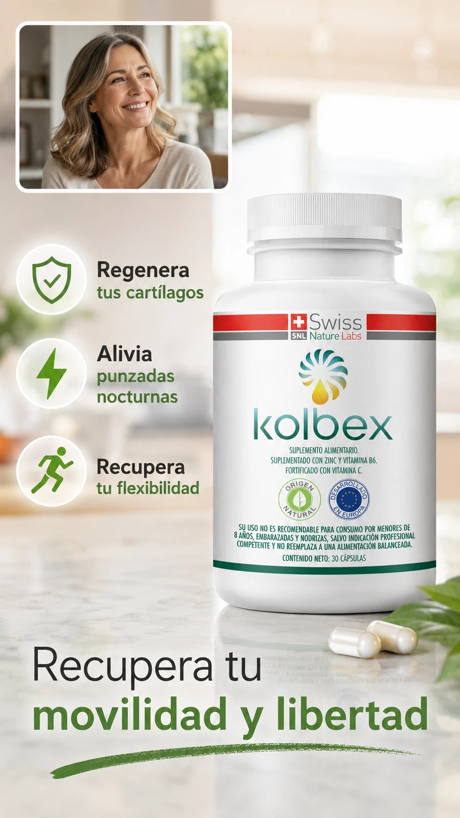 Kolbex Proteína de Caracol + Vitaminas